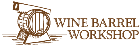 Wine Barrel Ottoman